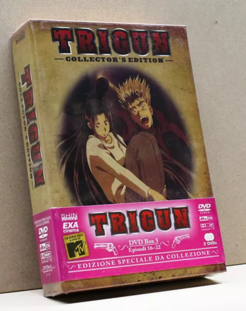 TRIGUN collecto's edition - DVD BOX 3 episodi 16-22 [ 2 x dvd, exa cinema, shin]