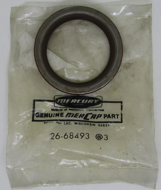 New Mercury Marine Boat Oem Oil Seal Part No. 26-68493