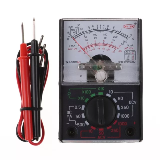 MF-110A Elektrisches Analogmultimeter Werkzeug Amperemeter Analogmeter DC/AC