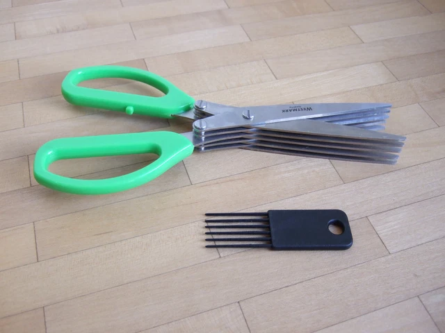 Westmark Kräuterschere mit 5 Klingen