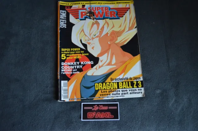 Magazine Jeux Vidéos - Super Power - n°25 - DBZ 3 Donkey Kong Country