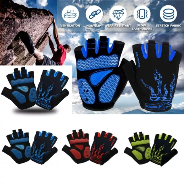 Bike Gloves 5MM Gel Pad MTB Breathable Bicycle Gloves Non-slip Cycling Gloves