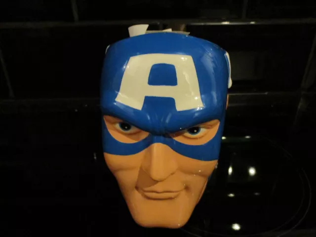 Captain America Figural Mug Applause Marvel Brand New Very Rare Limited Edition