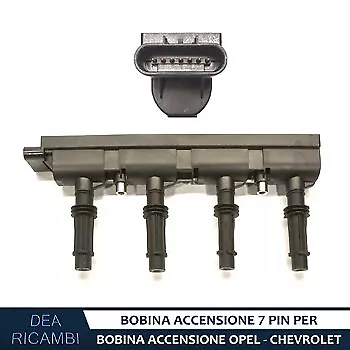 BOBINA ACCENSIONE per OPEL CORSA E (X15) ADAM (M13) 1.2 1.4, 7 PIN 12- BAPL002 2