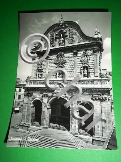 Cartolina Sassari - Il Duomo 1955 ca.