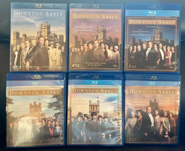 Coffrets Blu-Ray Histoire : Downton Abbey - Saisons 1 A 6 - Serie Complete