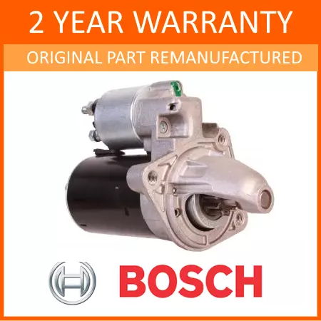 Starter Motor fits FORD FIESTA Mk4/5/6 1.25 | 1.4 | 1.6 | ORIGINAL REMAN 2013+