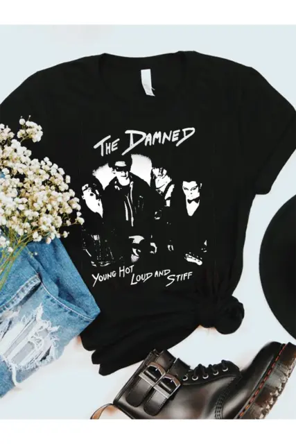 Hot The Damned Black Tee Shirt Cotton All Size For Men Women DD1115