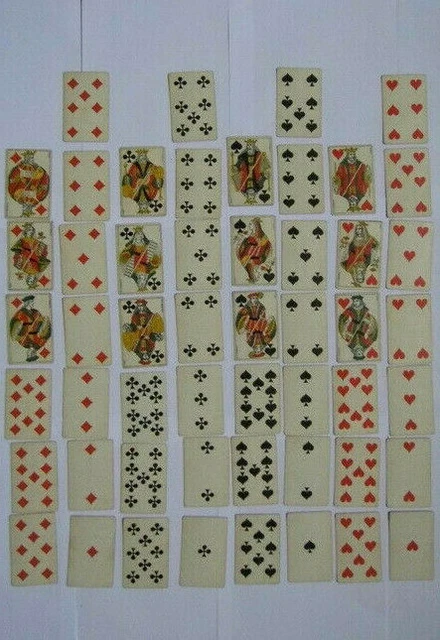 RARE ANCIEN AUTHENTIQUE Tarot de Marseille BP GRIMAUD vers 1960 PARIS complet EUR 199,99 - FR