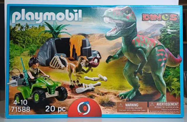 Playmobil Sammlung Dinos Set 71588 T-Rex Angriff Triceratops NEU & OVP