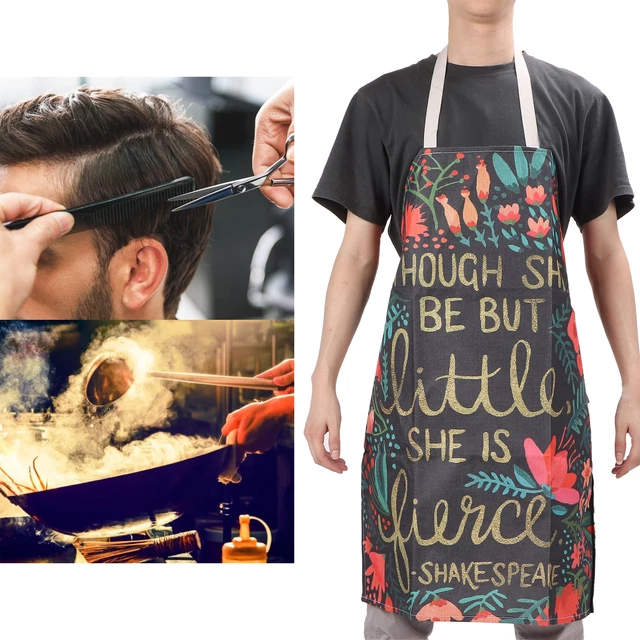 NAIL POLISH APRON Unisex Nail Salon Kitchen Bib Aprons Cosmetic