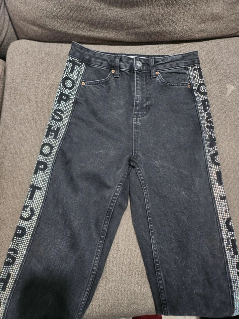 Diamante hotsell stripe jeans