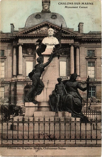 CPA CHALONS-sur-MARNE - Monument Carnot (742772)