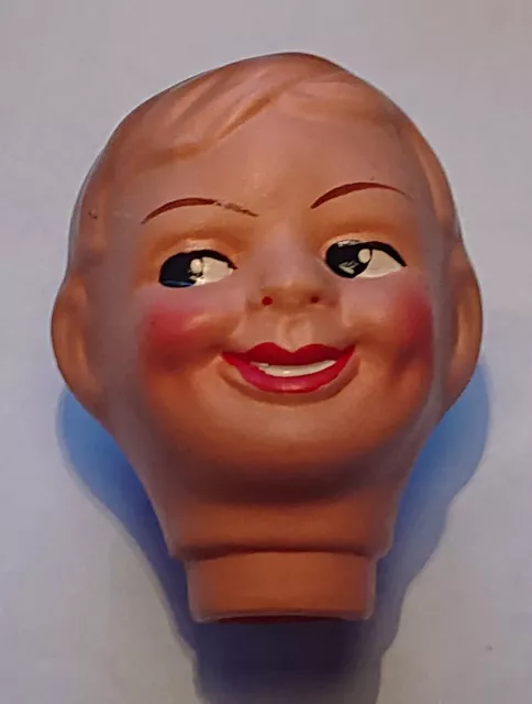 Adolescente, modèle 3D d'une tête pour marionnette 60cm, bouche ouverte et  yeux mobiles