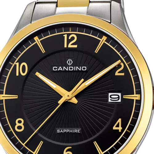 Candino Montre Acier Inoxydable Argent Or C4631/2 Quartz Classique UC4631/2 2