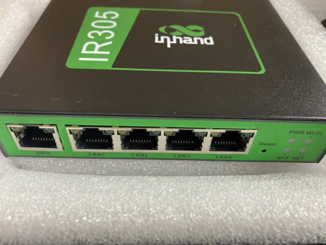 IR305 5 Ethernet port Industrial IoT LTE 4G Router Wireless Dual Sim Slot Unlock
