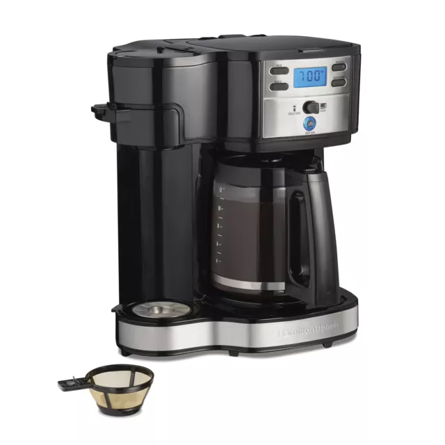 NIB FARBERWARE SINGLE Serve Coffee Maker Dual Brew K-Cup - Black (201615)  $55.00 - PicClick
