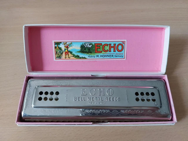 Mundharmonika - The Echo Harp - M.Hohner - Made in Germany - 57/120M - C/G-DUR