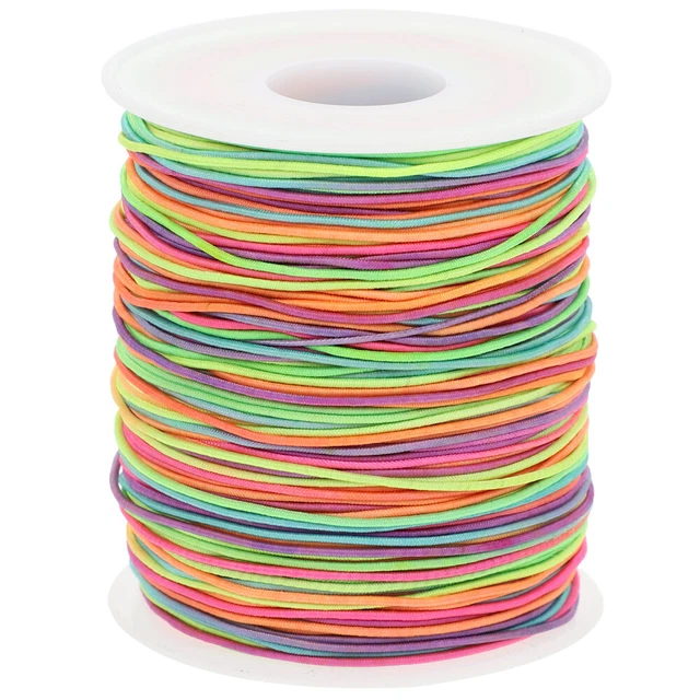 Buntes Elastisches Seil Emulsion Schnur Schmuck Perlenseil Armbandseil
