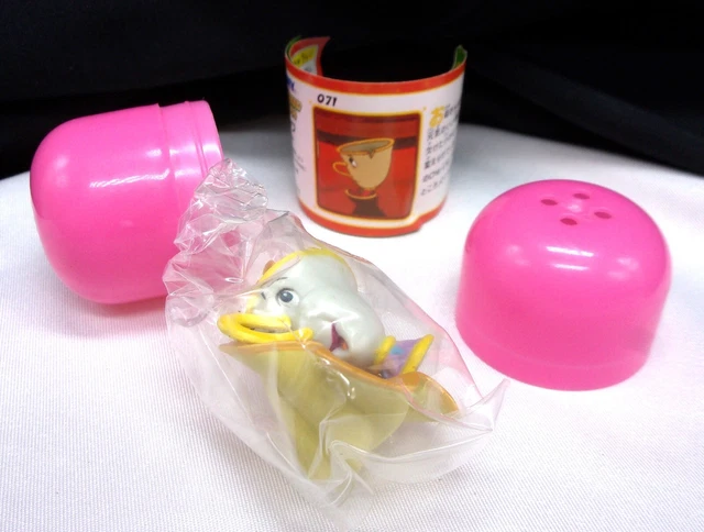 Chip - Beauty & The Beast Mini Figure Model Disney Tomy Choco Egg Capsule