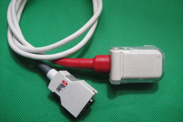 Masimo Lncs-14 Pin 2013 Adapter Patient 4Ft Cable Monitor Spo2 Oximetry Zoll Uk