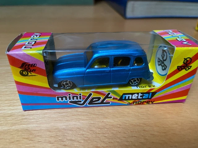 NOREV MINI JET Car France Citroen Dyane Gris / Bleu Metalise Quasi Neuf NOREV MINI JET Car France Citroen Dyane Gris / Bleu Metalise Quasi Neuf