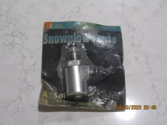 Sams  Snow Plow A Solenoid Coil And Valve # 1306015   3/8" Replaces Meyer #15356