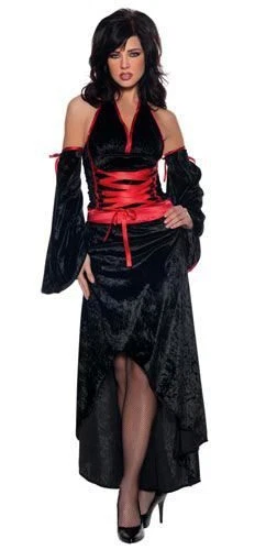 Underwraps Women's Vampira Audlt Halloween Costume, Size Small