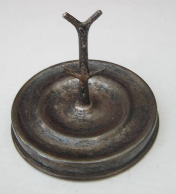 Chester 1924 Vassoio Gioielli Art Déco Argento Sterling/Albero ad Anello