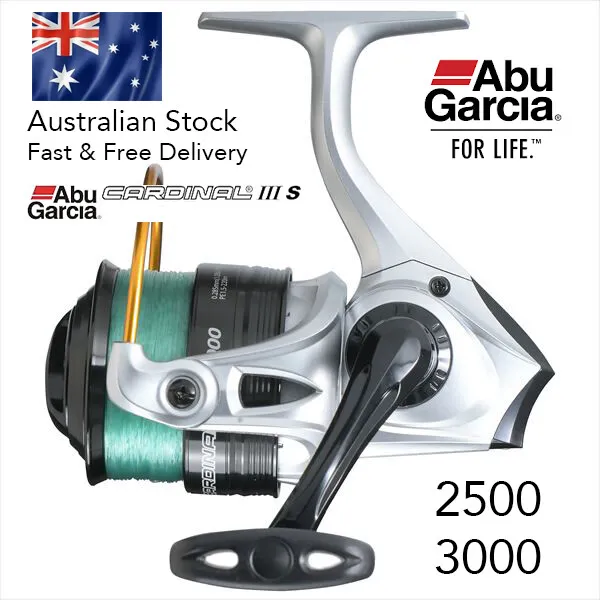 SPINNING REEL - Abu Garcia Cardinal III (3S) 4 Sizes + Gifts @ 'The Lure  Joint' $53.95 - PicClick AU