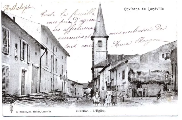 (S-105375) FRANCE - 54 - EINVILLE AU JARDARDEN CPA BASTIEN E. ed.