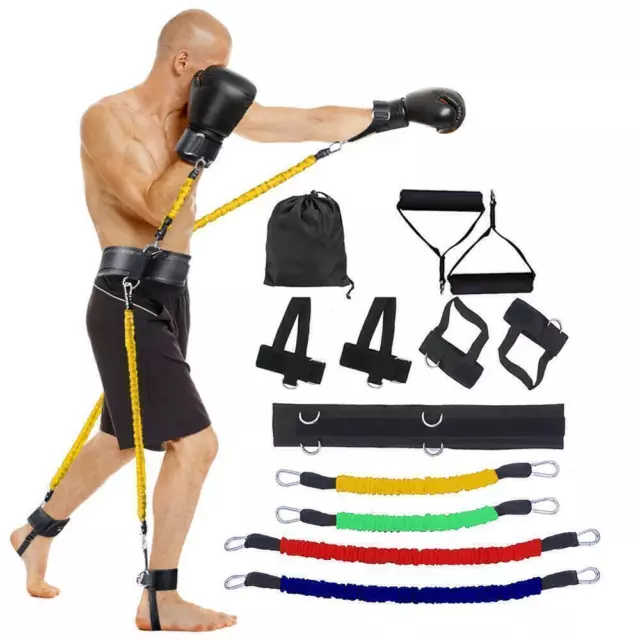 Boxen Krafttrainingsgeräte Muskel Fitness Widerstandsbänder Set Home Gym