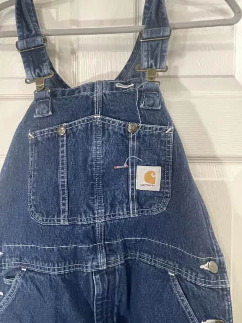 Carhartt Big And Tall Overalls. Bib Overalls Men’s Size 48/32. Great Condition