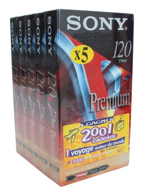Cassette vhs vintage pour magnétoscope - France