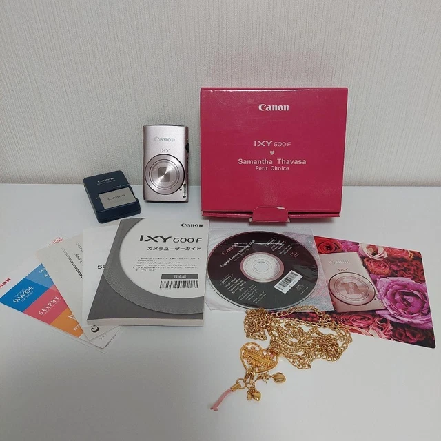 SNSで話題！激レア【Samanthaコラボ】Canon IXY600F RARE![N.MINT] Canon IXY 600F Samantha Thavasa Limited Pink