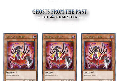 Despian Comedy X3 GFP2-EN095 🔥Ultra Rare Ghosts From The Past 2 YuGiOh
