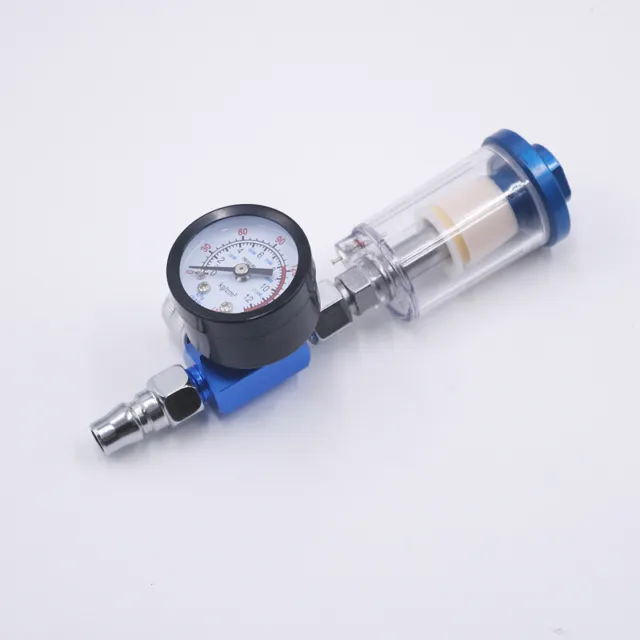 Pneumatic spray gun pressure regulator Oil-water separator Paint spray