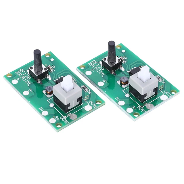 2 Stück Solar Lamp String Controller Modul Platine Mit 8 Arten Lichtmodus✈