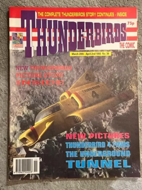 Thunderbirds Fleetway Comic No 38 Gerry Anderson