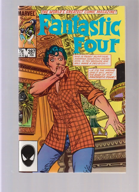 Fantastic Four #287 - John Byrne Cover, Interior Art and Story. (9.2) 1986
