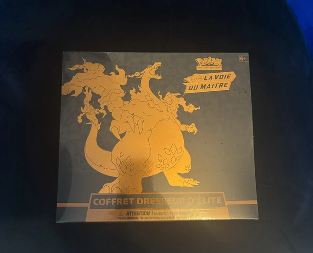 COFFRET POKEMON DRACAUFEU Dresseur d'élite EB 3.5 La Voie du Maître ETB