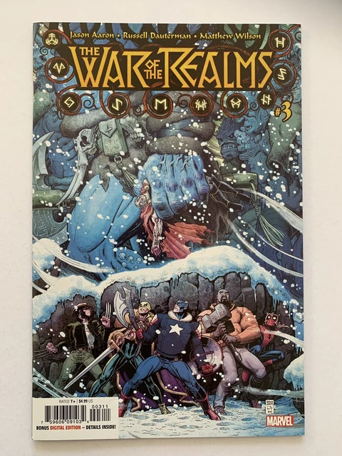 WAR OF THE REALMS #1-6 COMPLETE COMIC SET - NM (MARVEL 2019) Bagged Boarded 4