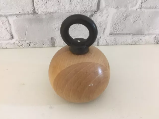 Salzmühle Holz Kugel Bodum danish Design R. Nissen  Denmark Dänemark