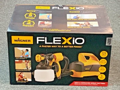 Wagner FLEXiO 4000 Corded Electric Stationary HVLP Paint Sprayer - BRAND NEW