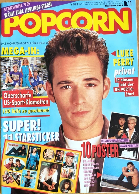 POPCORN NR. 11 vom November 1992 Zeitschrift Jugendmagazin Musik Film