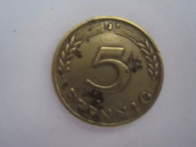 5 Pfennig BRD 1950 J
