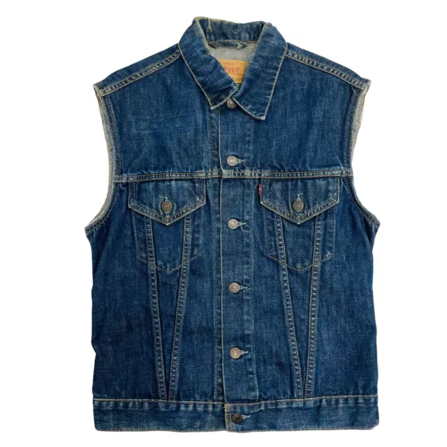 Vintage  Levi's Denim Trucker Vest- Medium