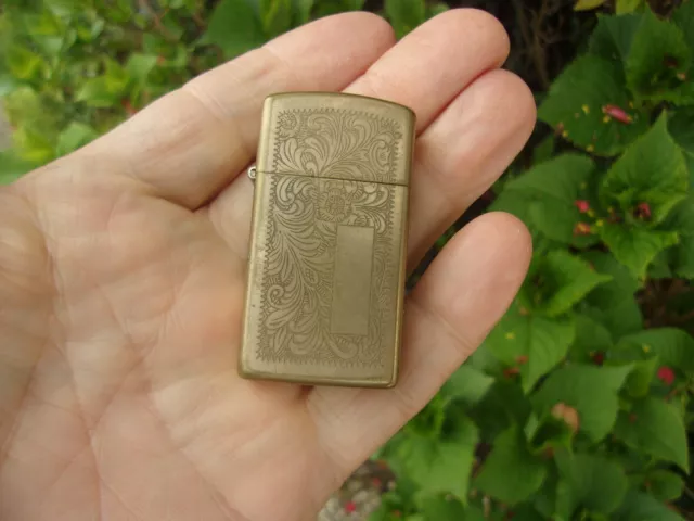 Briquet Zippo Ancien Venitien Mad In Usa