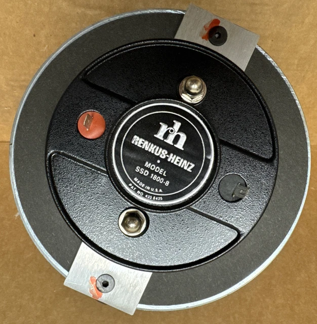 RENKUS HEINZ SSD 1800-8 with 15 inch speaker.. $38.35 - PicClick