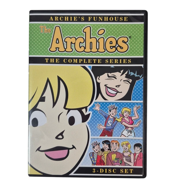 ARCHIE'S FUNHOUSE THE Archies The Complete Series DVD 3 Disc Set 1970 ...